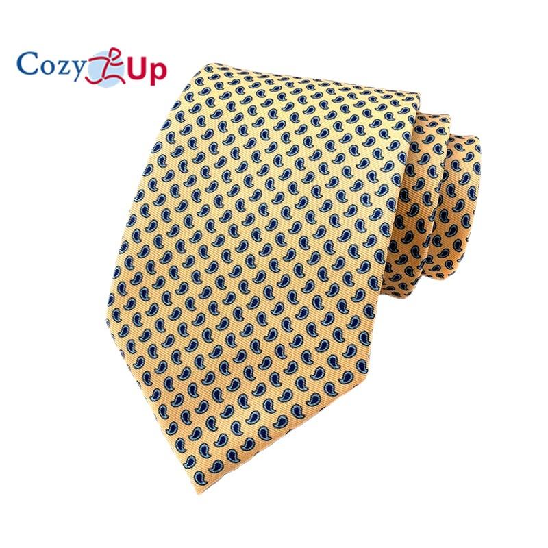 Cozy Up New Tie Men Vintage Print 146x8x3.5cm Holiday Party Wedding