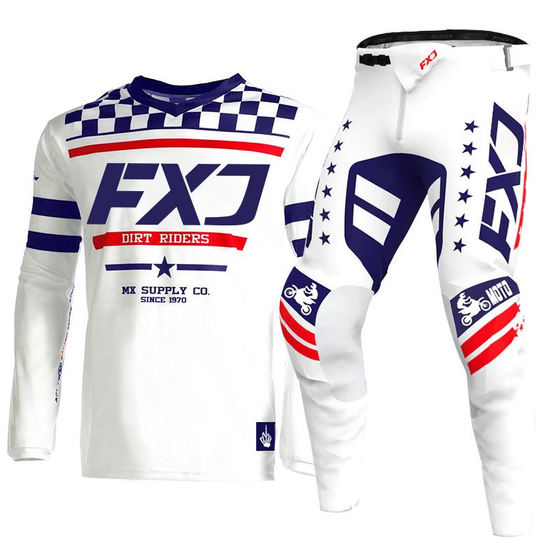 Motocross-Jersey- und Hosen-Kits, Rennanzug, Racer-Ausrüstungsset, Offroad-MX-Enduro-MOTO-Herren-Kits, Damen-Mountain-Downhill-Motorrad-Combo