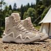 Stiefeletten, Herren Taktische Kampfstiefel Trainingsschuhe Outdoor Wanderschuhe Atmungsaktive Schuhe Multifunktional Herbst und Winter 2025
