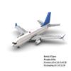 Jia Zhuan MOC32416 Boeing 737 Max Building Blocks - Small Particle Toy