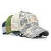 New European And American Flag Trend Fishing Cap Summer Men'S /Women'S Baseball Caps Breathable Mesh Outdoor Sunscreen Hat