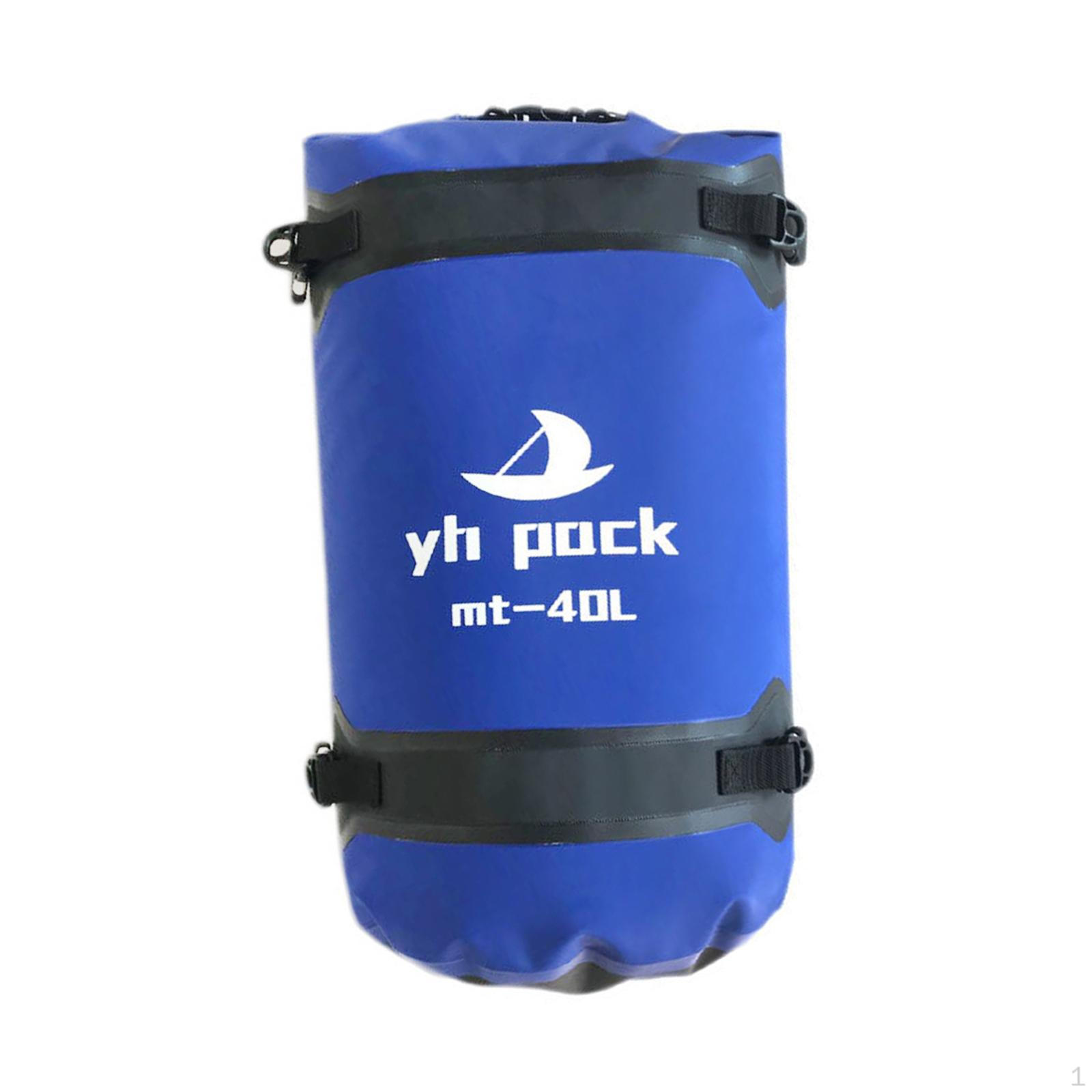 

Duffel Bag for Motorcycle Travel and Luggage Storage Men Women blue 40L