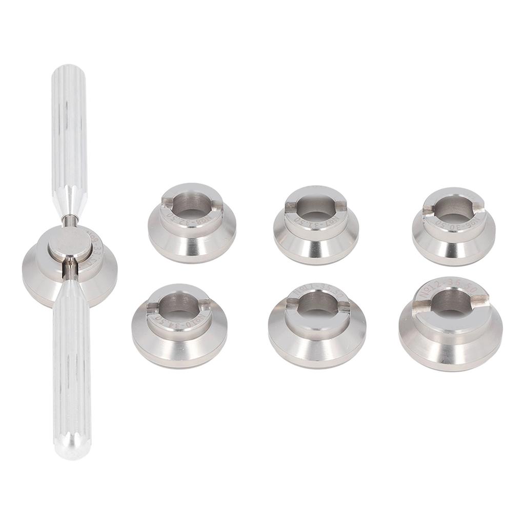Uhr Opener Fix 7 Dies Öffnen Werkzeuge Stahl Getriebe Zurück Abdeckung Uhr Reparatur Kit Aluminium Legierung für