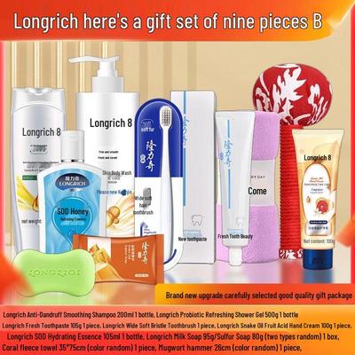 Longliqi 9-Piece Personal Care and Cleaning Set