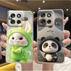 Phone Case For Motorola Moto G56/G66j 5G/G66y 5G Soft Silicone TPU Clear Cute Viral Painted Casing Shockproof Cover