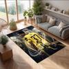 Tappeto Morbido per Area con Motivo Calcio Jude Bellingham Antiscivolo Tappeto per Pavimento Interno Tappetino Decorazione Sportiva per Camera da Letto