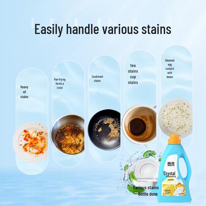 Crystal Bright All-in-One Dishwasher Detergent Powder