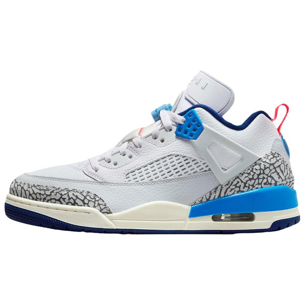 New Jordan Spizike Breathable Low Top Vintage Basketball Shoes Unisex White FQ1759-110