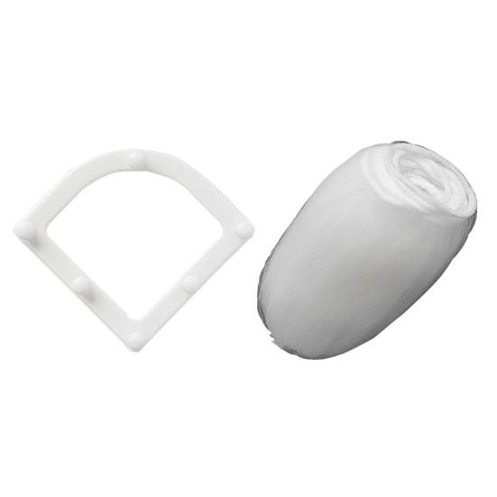 Sink Leftovers Strainer Sink Filter Mesh Reusable 2 Colors Vegetable Cleaning Filter Bag for Bathroom Kitchen