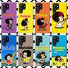Mafalda Cartoon Phone Case for Samsung Galaxy S26 S25 Edge S24 S23 Ultra S22 Plus S21 FE S20 + Soft Cover Print Fundas Galaxy S2