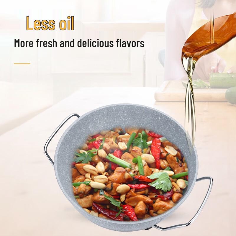 Multi-function Electric Wok with Maifan Stone Coating