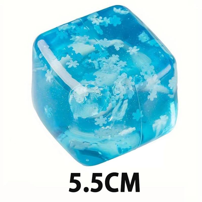 Sneeuwvlokken IJsblokje Squishy Speelgoed Langzame Terugslag Knijp Stressbal Anti-stress Fidget Speelgoed Voor Kinderen Taba Squishies Verjaardagscadeau