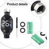 Intelligent Shower Thermometer Waterproof Design with LED Temperature Display