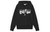 Nike Club Letter Print Fleece Lined Hooded Fashion Sweatshirt Men's Black FZ1039-010