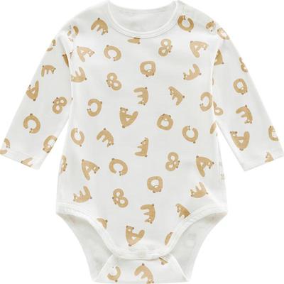 Labby Unisex Pure Cotton Long-Sleeve Baby Romper