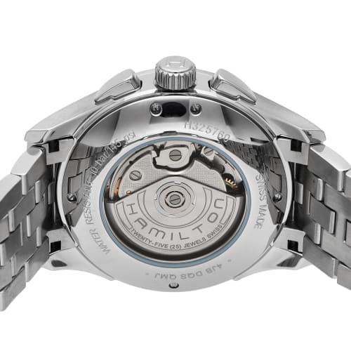 Hamilton Jazzmaster Maestro Watch, Silver Dial, Stainless Steel, Sapphire Crystal, Automatic, 10 ATM Water Resistance, 40mm, Swiss Made, H32576155, Me