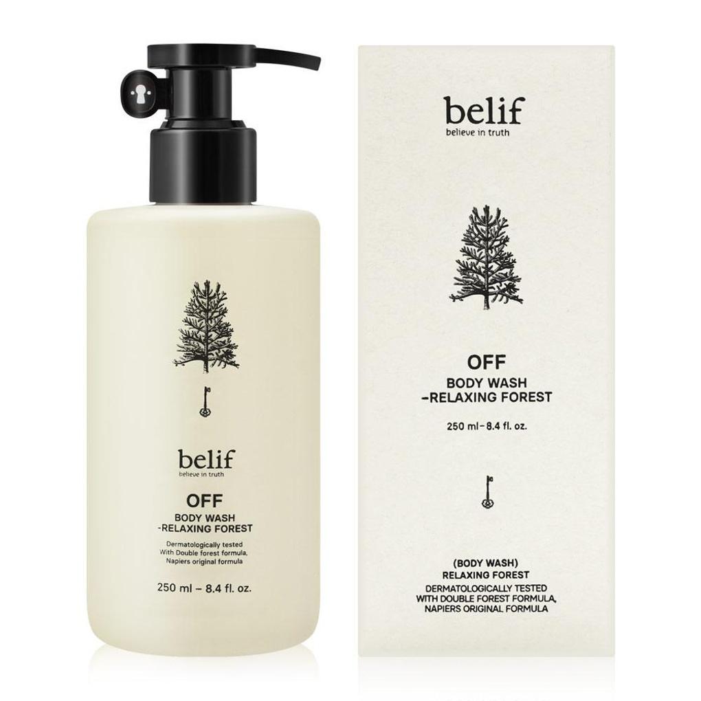 belif Off Relaxing Forest Body Care 2-piece set (body wash + lotion)
