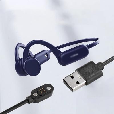 Manyetik Kemiğe Ses İleten Kulaklık Şarj Cihazı USB 5V 1A Şarj Kablosu Su Geçirmez Kablosuz Kulaklık Şarj Cihazı YUANS X7/X8/X18pro için