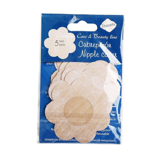 Kadın Meme Çıkartmalar Göğüs Çıkartmalar Meme Kaldırma Bant Sutyen Üzerinde Kaplamalar Görünmez 5 Çift/paket