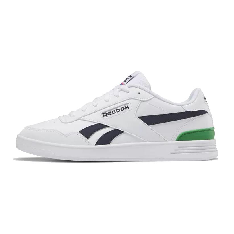 Reebok Court Advance Retro Casual Versatile Low-Top Sneakers Unisex Sneakers White Black Green GZ9630
