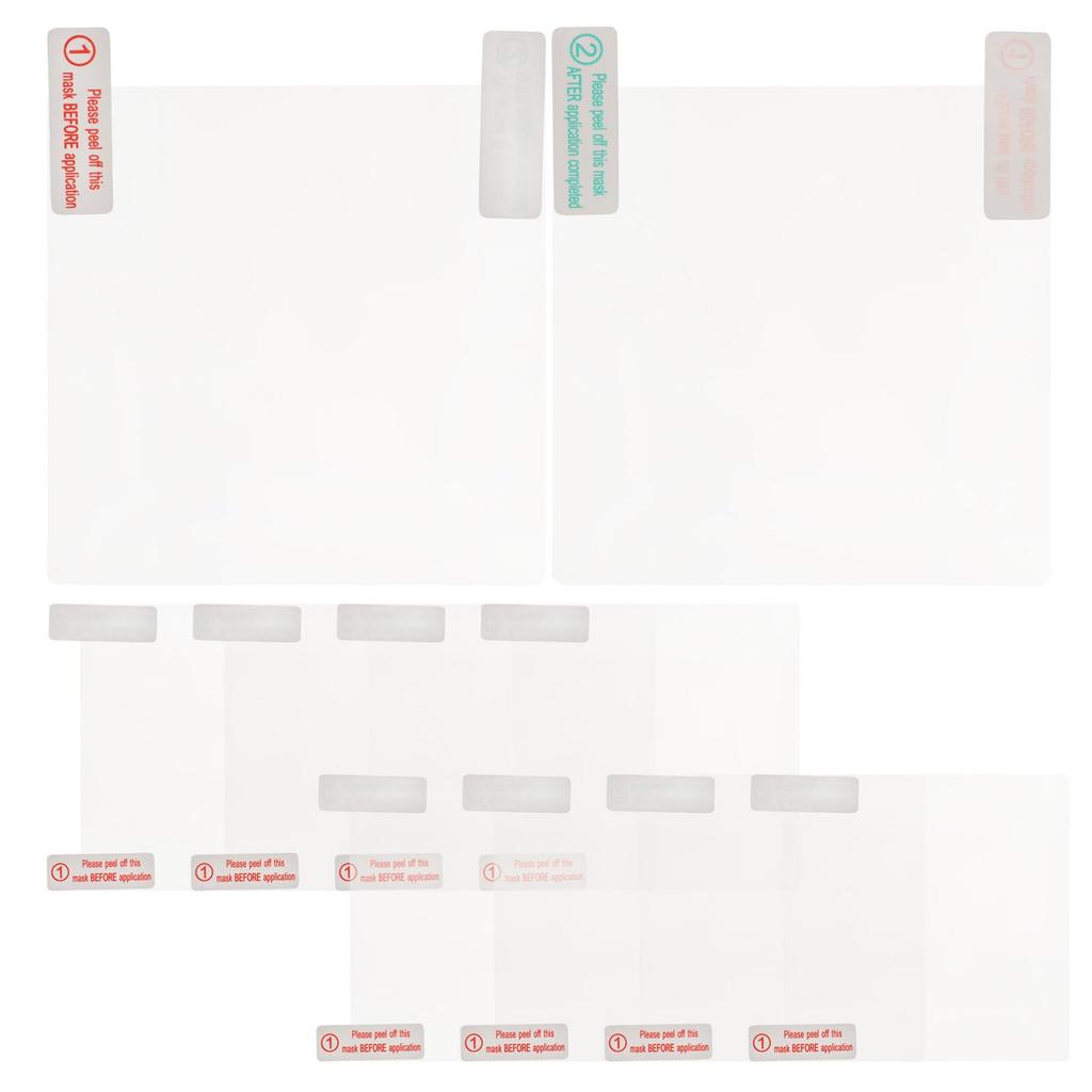 Iplusmile 10pcs Windshield Sticker Car Sticker Adhesive Fixing Tool Static Sticker