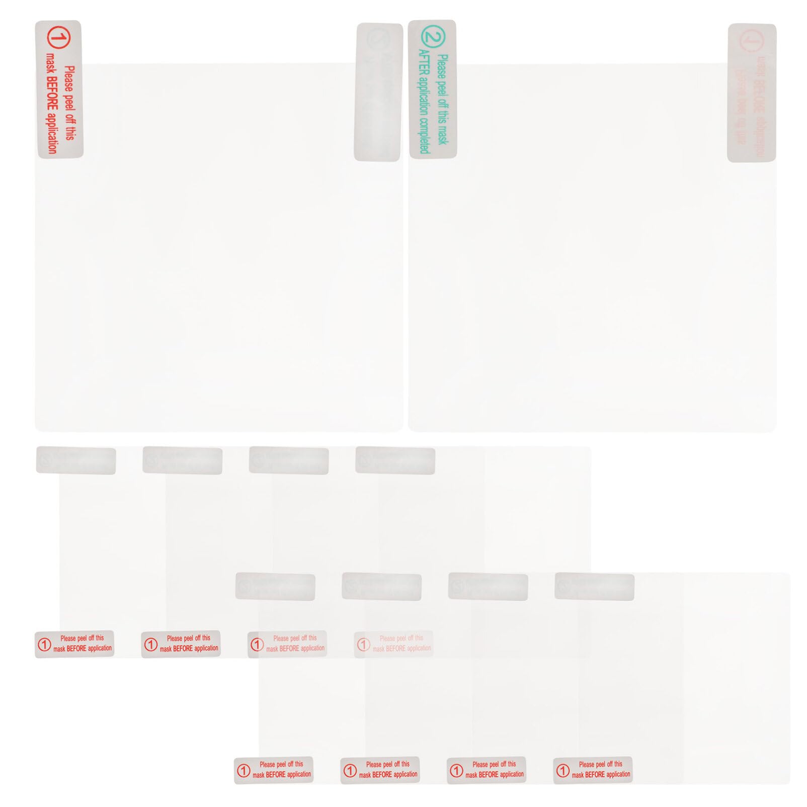 

iplusmile 10pcs Windshield Sticker Car etc. Sticker Adhesive etc. Fixing Tool etc. Static Electricity Sticker