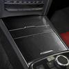 Pannello Decorativo Copertura Trim Scatola Portaoggetti Console Centrale in Acciaio Inossidabile per Mercedes Benz Classe E Coupé W207 2014-2016