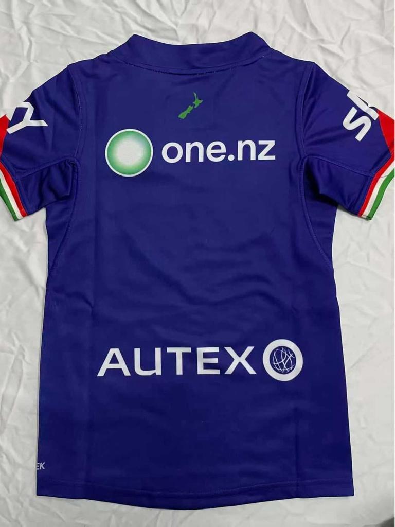 2026 Warriors Kids Home & Away Rugby Jersey Set