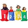 4pcs Easy To Carry Kids Jumping Bags Colorful Outdoor Games  Backyard Game Supplies