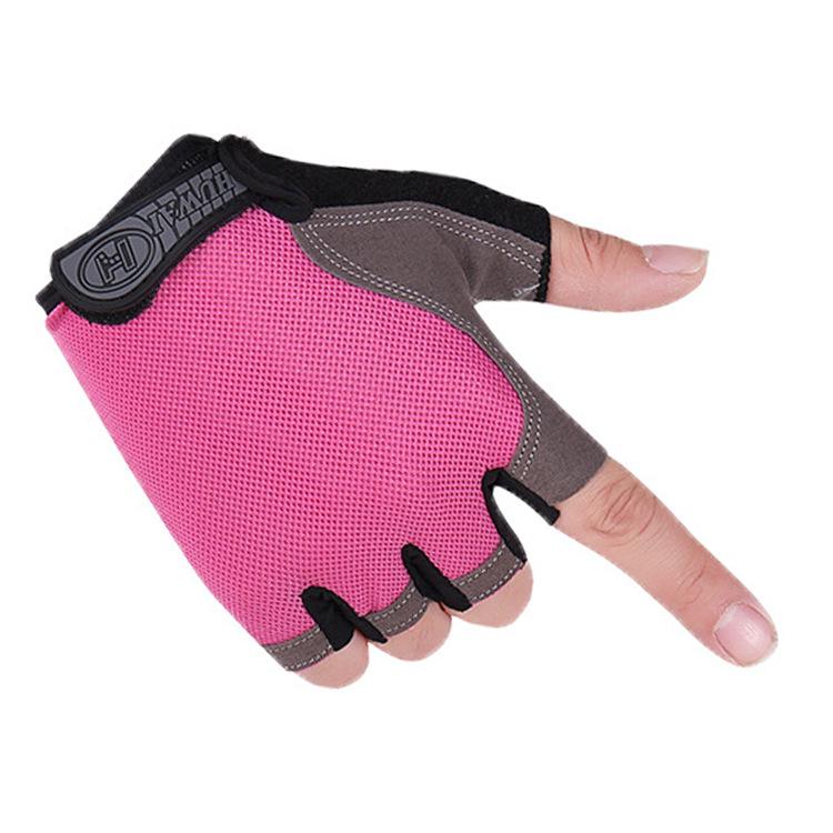 Summer Half finger Gloves for Men and Women Sun Protection  Non slip Breathable Mountaineering Outdoor Sports Fitness Bicycle Cycling Gloves