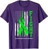 American Us Flag Fight Traumatic Brain Injury Unisex T-Shirt
