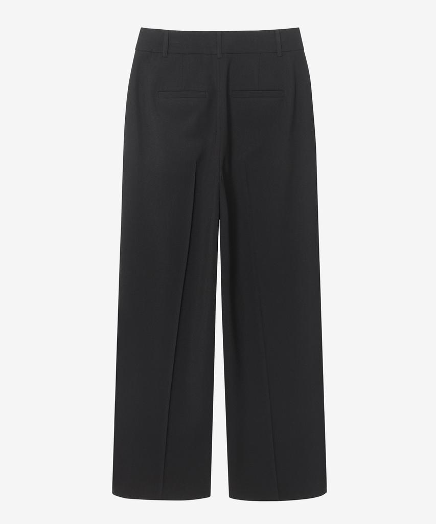 MIND BRIDGE WOMEN [W] Single-Pleat Wide Slacks - 2 Colors
