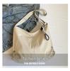 2025 Women's Lightweight Large-Capacity Crossbody Bag - Simple, Fashionable, Solid Color Casual Design