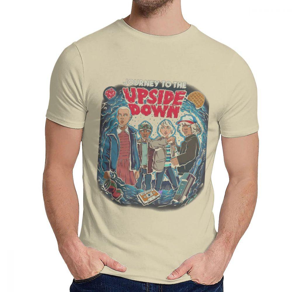 Picture Custom To The Upside Down Tee Unisex Soft Pure Cotton Short Sleeve S 6Xl