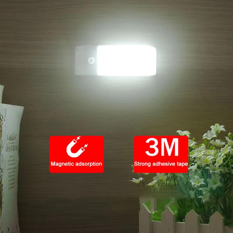 

Ночник для прихожей, настенные светильники с углом обнаружения 120 градусов, емкость аккумулятора 600 мА, USB