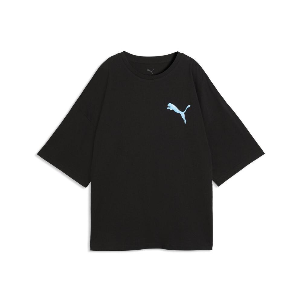 Puma W Графика Свободная футболка 636788 01bk S