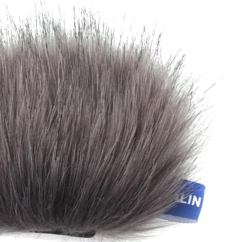 Microphone Windscreen for Tascam DR-05, Faux Fur Noise Reduction, Outdoor Use