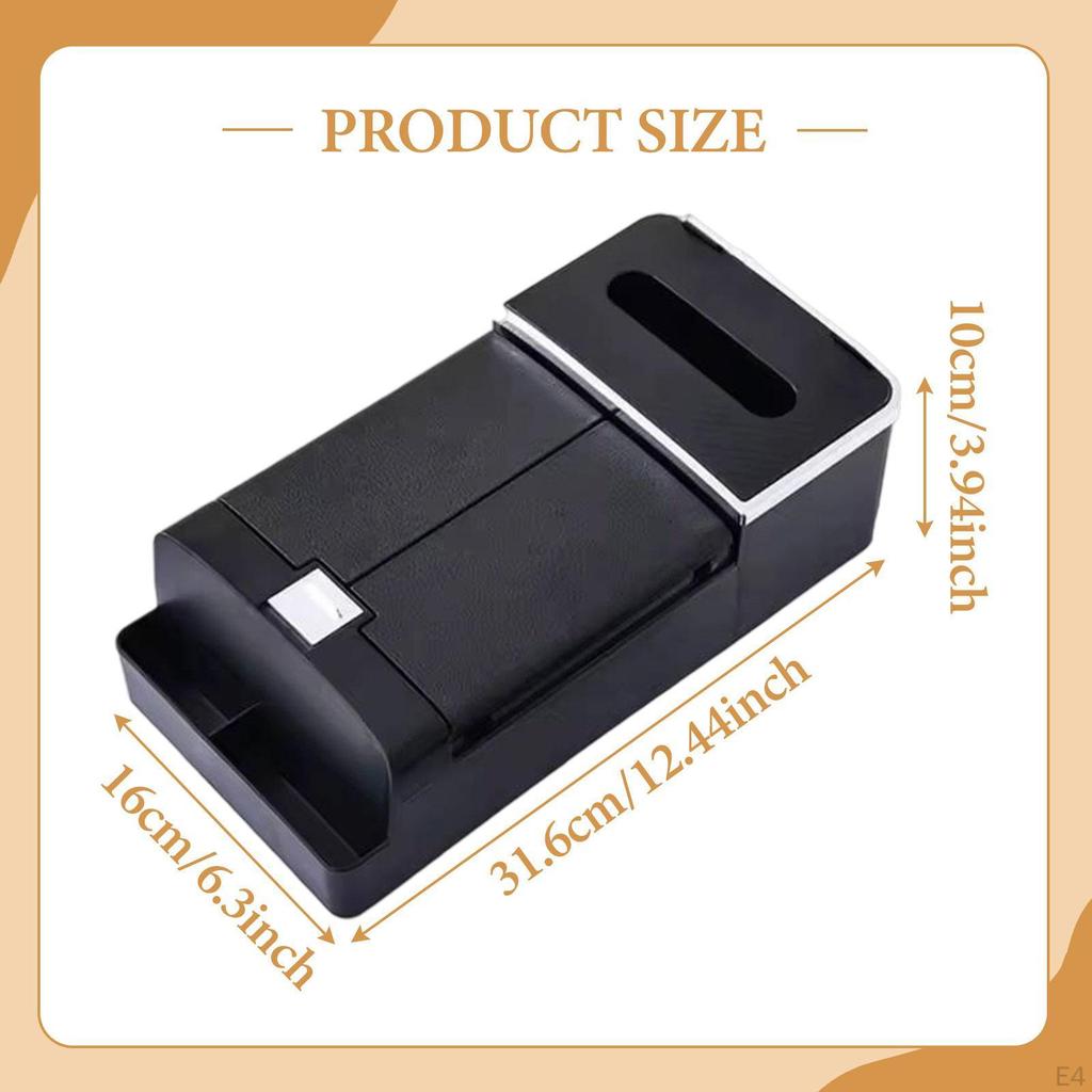 Auto Mittelarmlehnen-Organizer, Taschentuchaufbewahrung, Mitte