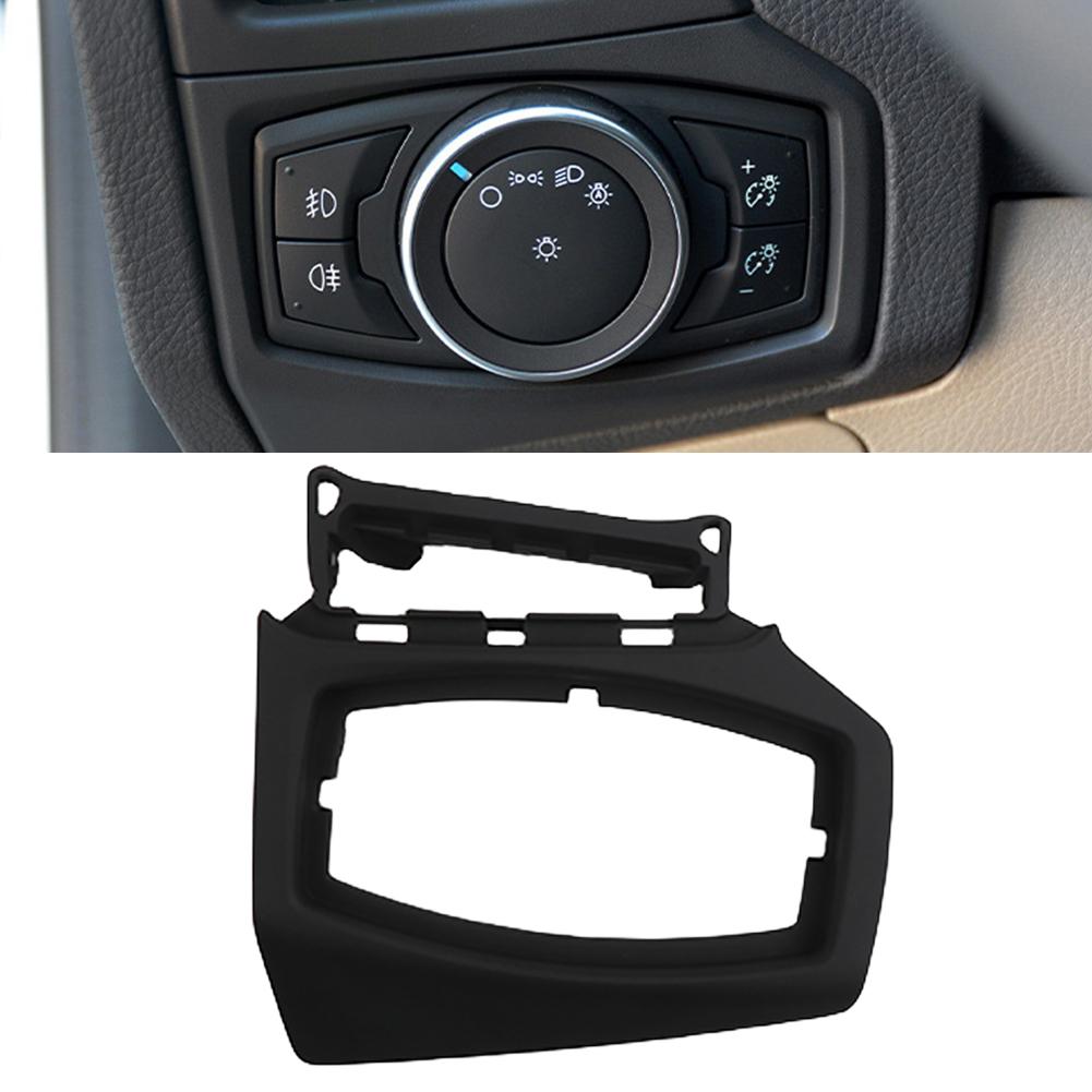 Car Headlight Switch Trim Frame Cover Interior Accessories Low&High Level Configuration for Ford Focus 12-18