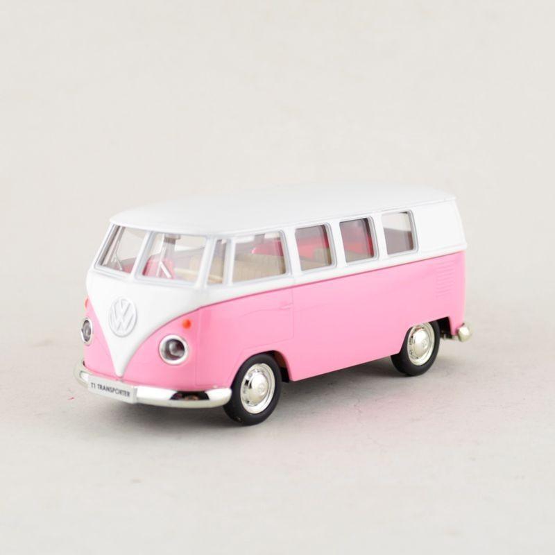 Yufeng Mackay 5-inch Alloy T1 Bus Metal Children's Toy Model Car Loose