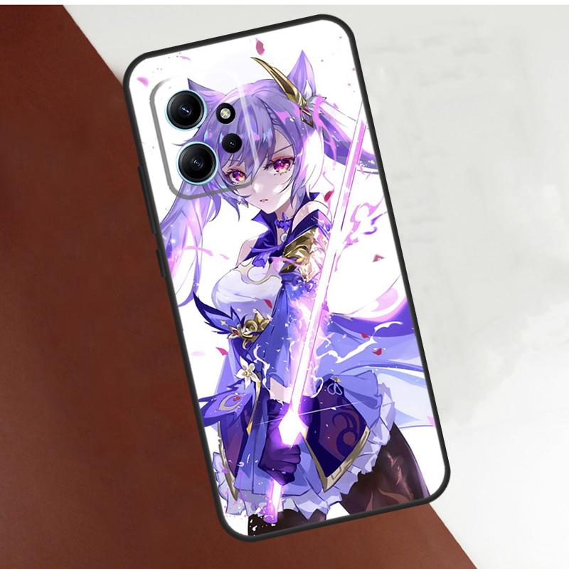 Keqing Genshin Impact Anime Hülle Für Xiaomi Redmi Note 12 11 10 8 9 Pro 12S 11S 10S 9S Hülle Für Redmi 12 9C 10C 12C