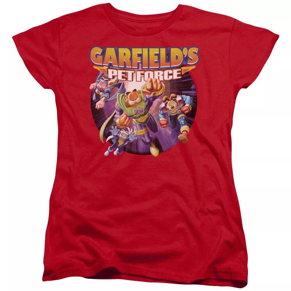 Garfield  Pet Force Four  Women s T-Shirt XL