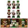 Nutcracker Figurine Crafts Wooden Nutcracker for Tabletop Shelves Birthday