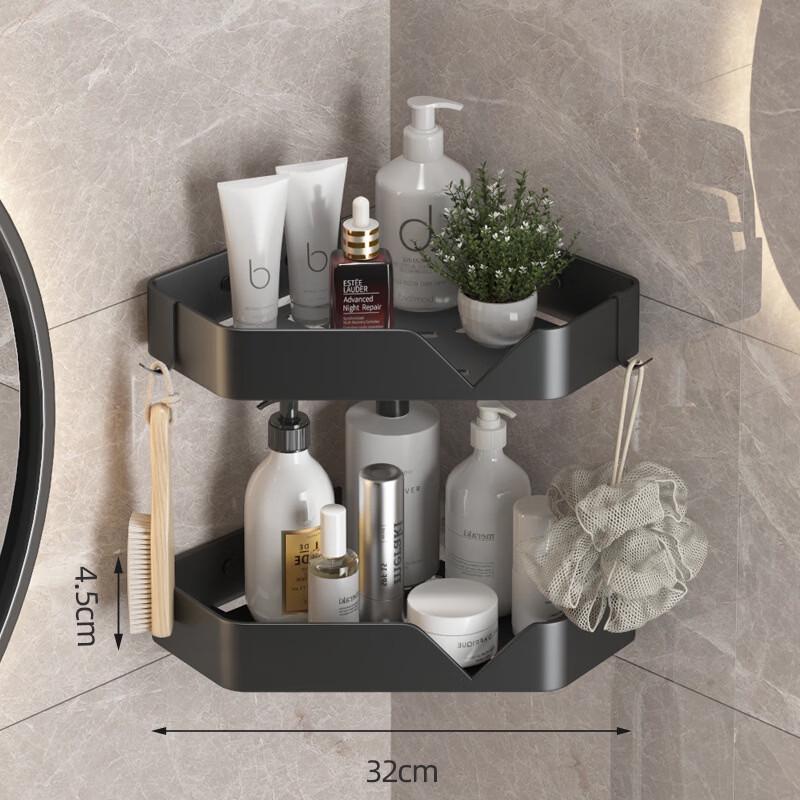 Handun Triangular Bathroom Corner Shelf
