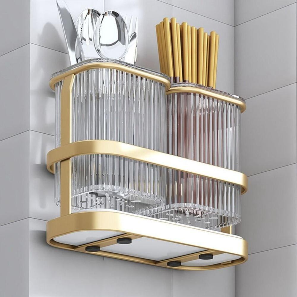 

Бытовая бочка для палочек для еды, легкая роскошная коробка для хранения стоков, портативный органайзер для хранения столовых приборов