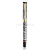 Jinhao 5000 Penna Roller Metal con Intaglio Texture Drago Fusto Bianco Rifiniture Dorate Cancelleria Professionale per Ufficio Accessorio per Scrittura