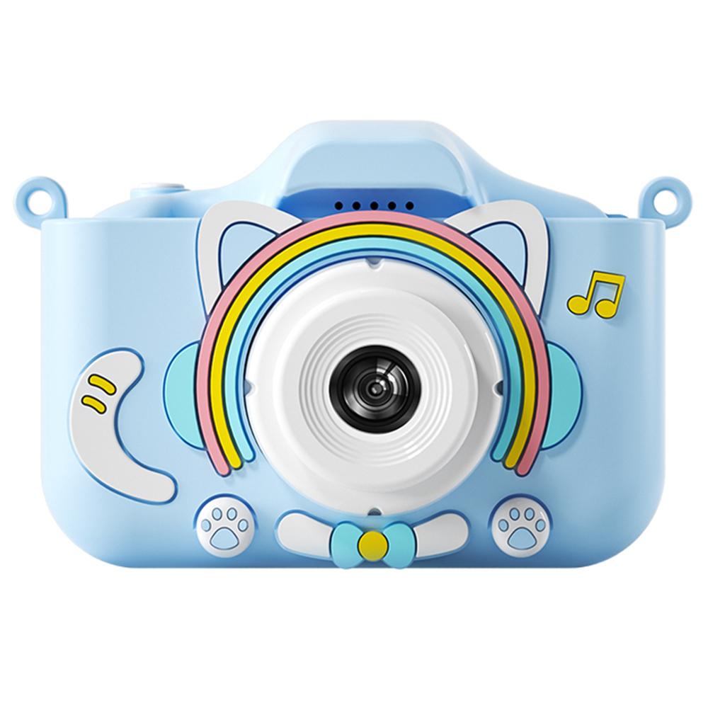 

Y20 Cartoon Space Cat 2.0 Inch Screen Camera Rechargeable Kids Camera Toy with Music and Game E