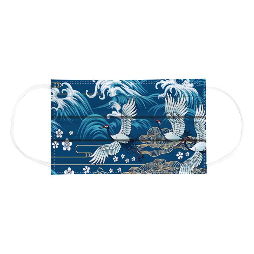 Adult Mask Disposable Face Mask Industrial 3Ply Ear Loop 10/20/30/40/50/100PCS