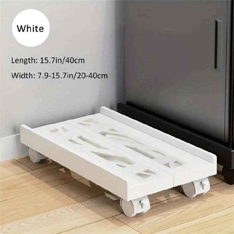CPU Stand Flexible Computer Chassis Stand with Ventilated Base and Simple Assembly PC Tower Stand Organization