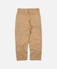 FRIZMWORKS Washed Cotton Zip Cargo Pants _ Beige
